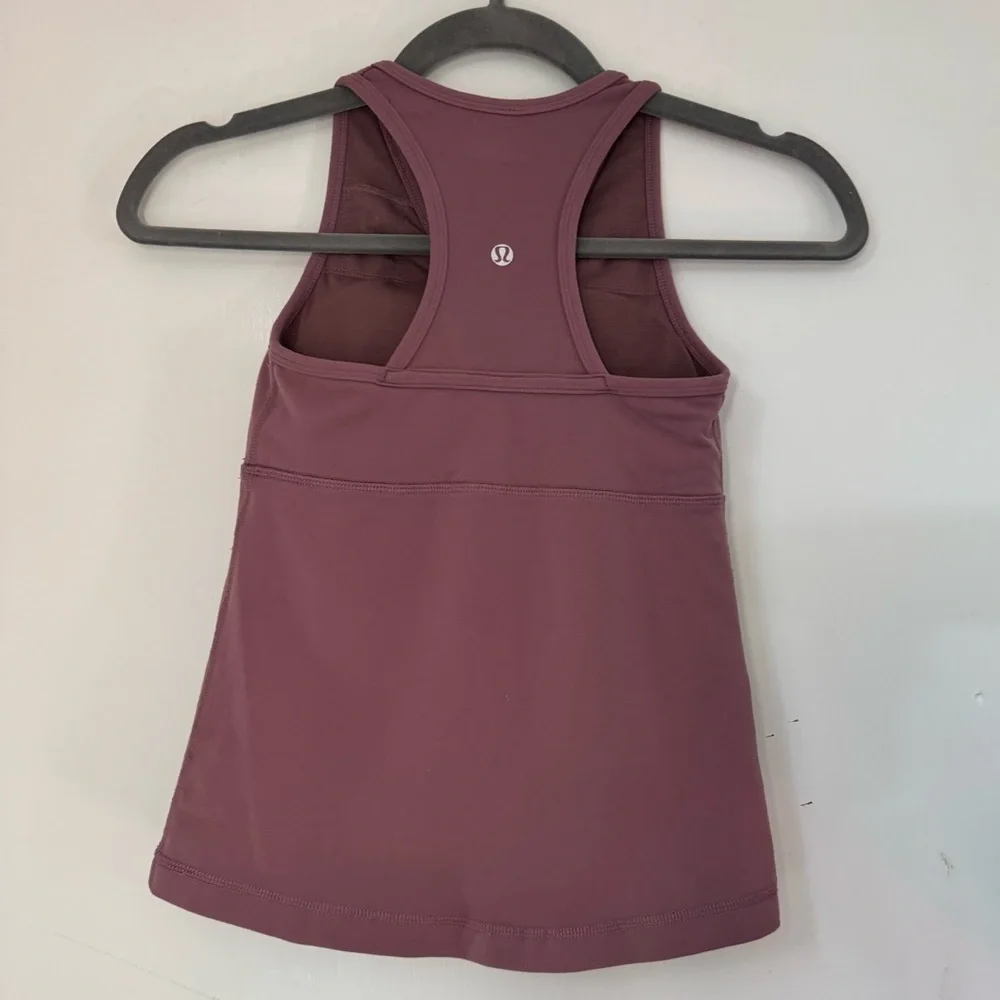 Lululemon Wet Dry Warm Racerback Cross Over Tank Top